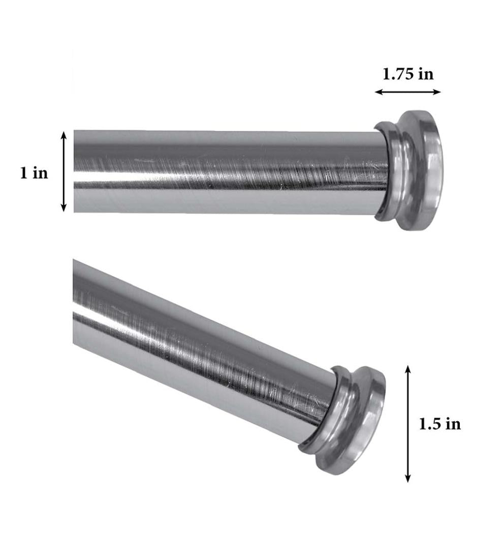 Plow &amp; Hearth Curtain Rods &amp; Hardware | Indoor Living Corona Curtain Rod Set