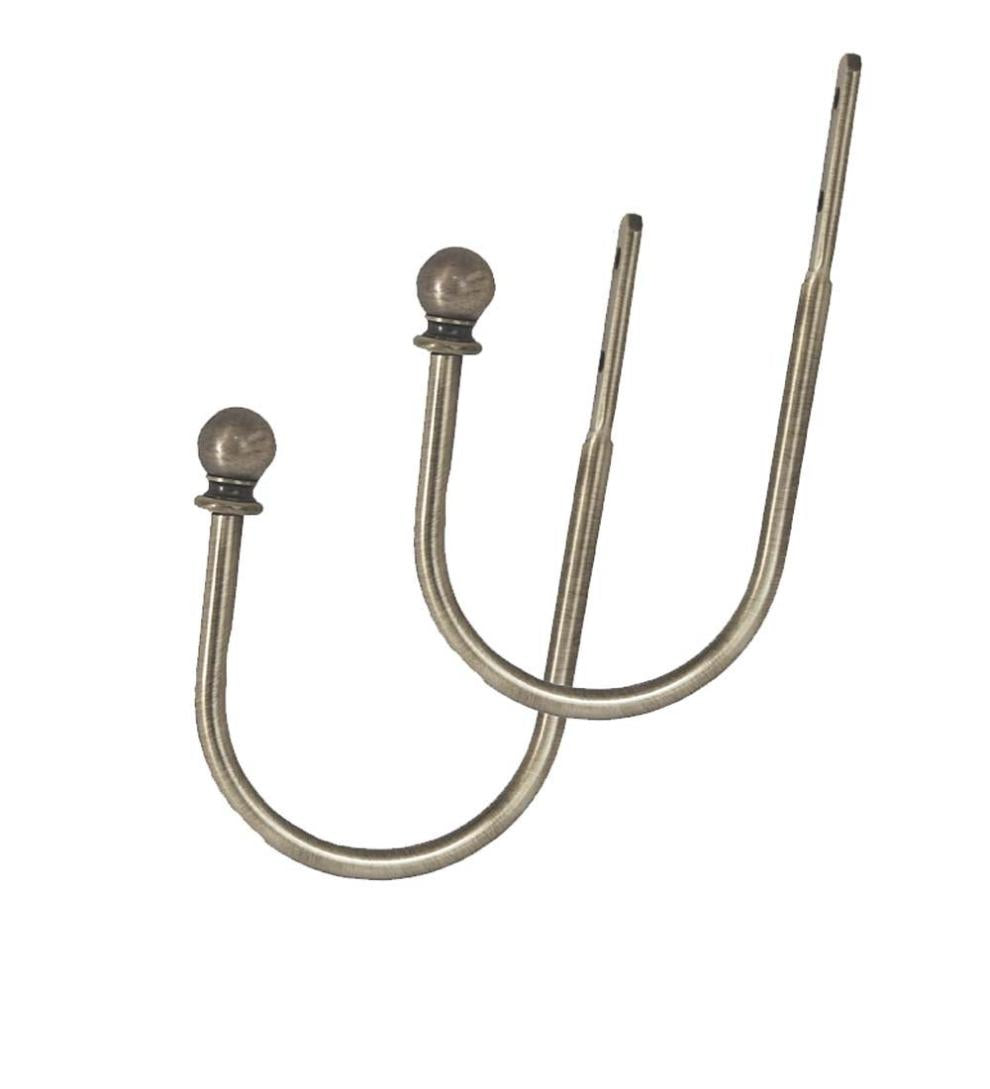 Plow &amp; Hearth Curtain Rods &amp; Hardware | Indoor Living Lexington Adjustable Curtain Rod Collection