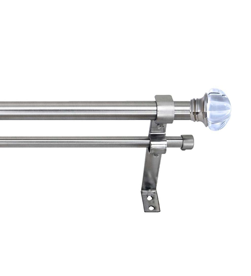 Plow &amp; Hearth Curtain Rods &amp; Hardware | Indoor Living Regal Double Curtain Rod Set