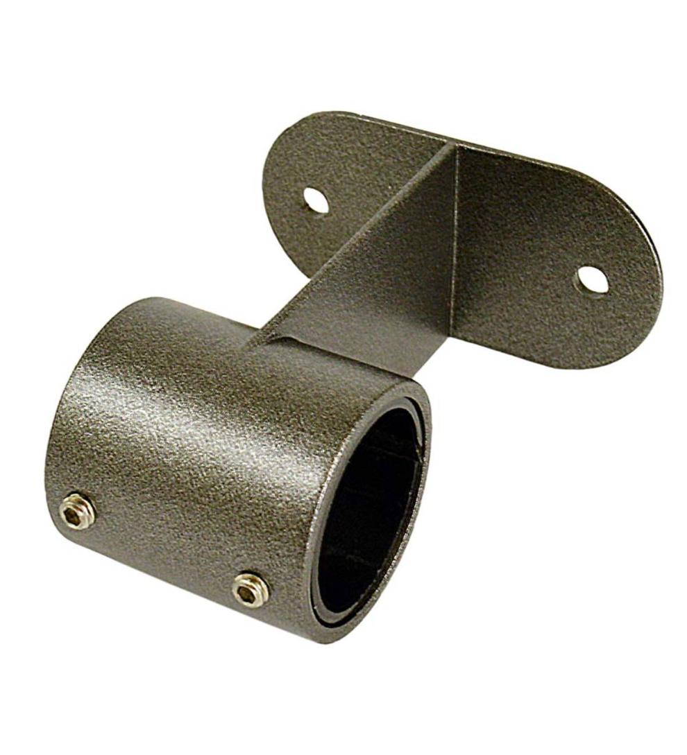 Plow &amp; Hearth Curtain Rods &amp; Hardware | Indoor Living Stainless Steel Indoor-Outdoor Spring Tension Curtain Rod Set