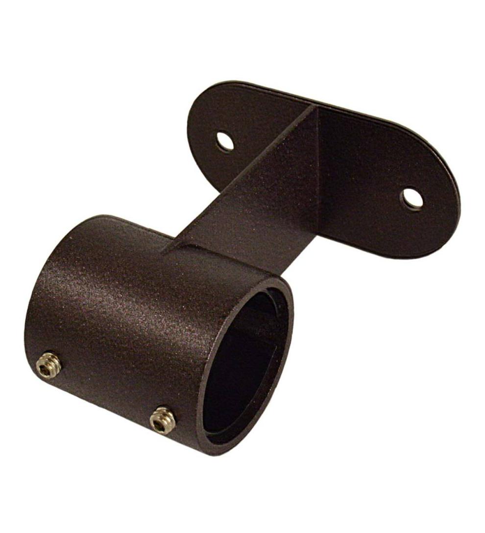 Plow &amp; Hearth Curtain Rods &amp; Hardware | Indoor Living Stainless Steel Indoor-Outdoor Spring Tension Curtain Rod Set