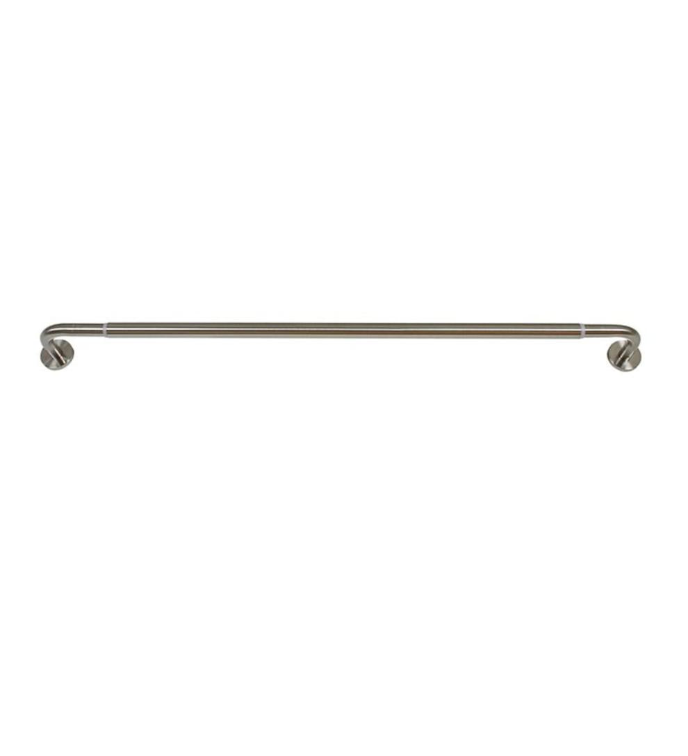 Plow &amp; Hearth Curtain Rods &amp; Hardware | Indoor Living Steel Wraparound Privacy Curtain Rod