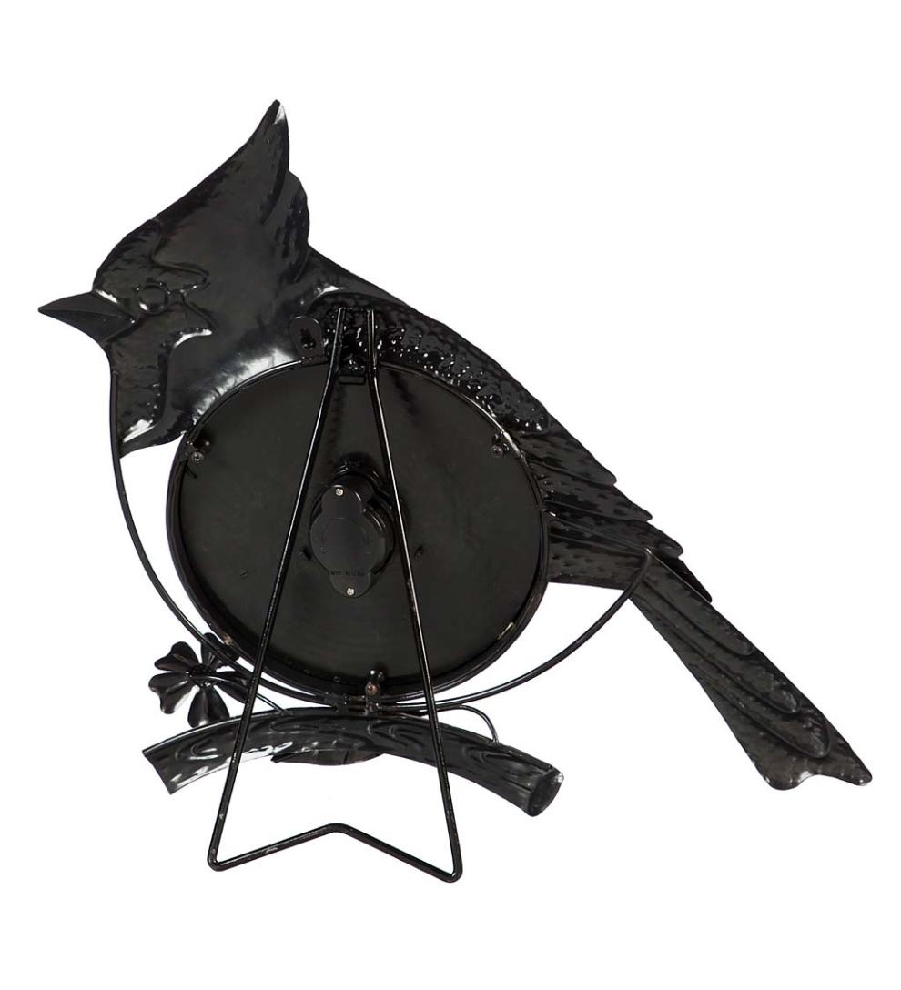 Plow &amp; Hearth Deck &amp; Patio Accents | Outdoor Living Cardinal Outdoor Wall Thermometer