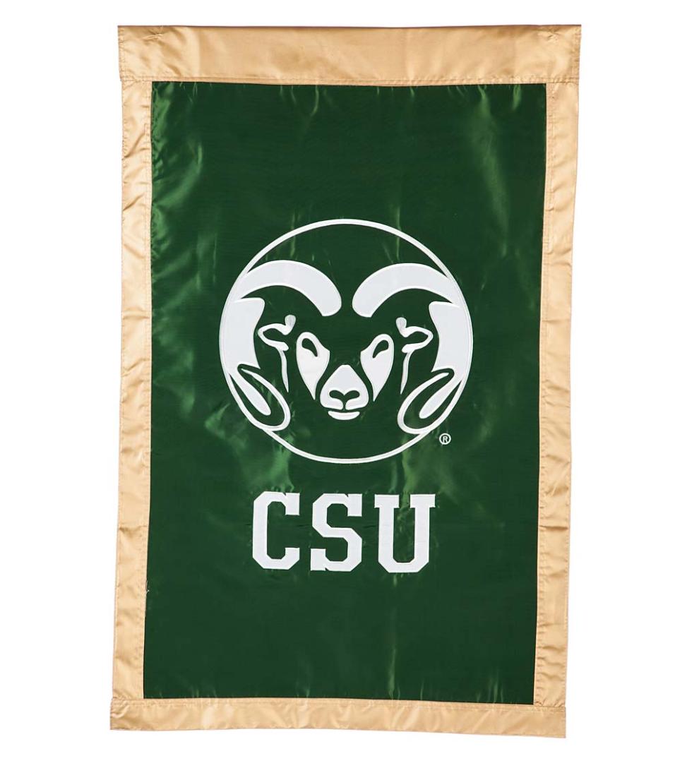 Plow &amp; Hearth Deck &amp; Patio Accents | Outdoor Living Double-Sided College Team Pride Applique House Flag - East Carolina Univ