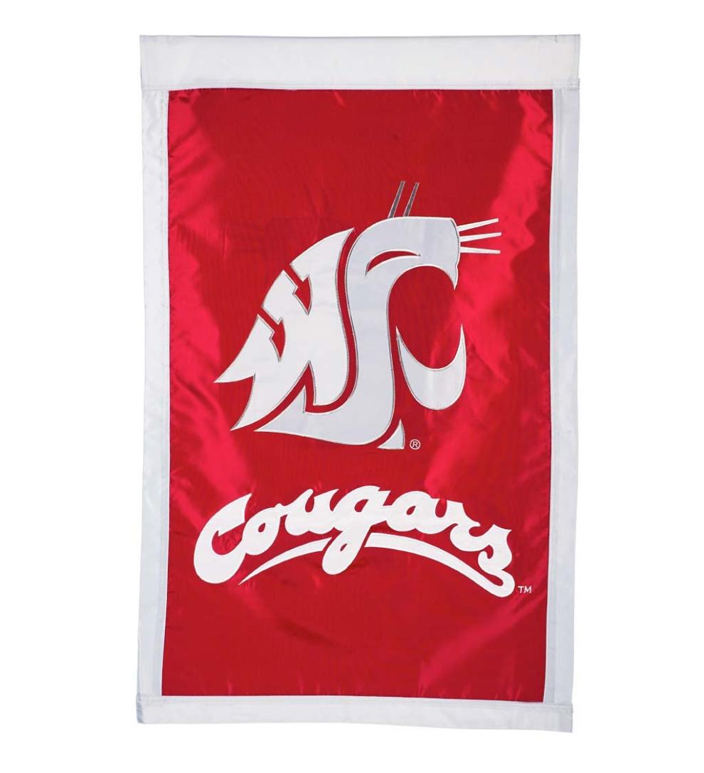 Plow &amp; Hearth Deck &amp; Patio Accents | Outdoor Living Double-Sided College Team Pride Applique House Flag - East Carolina Univ