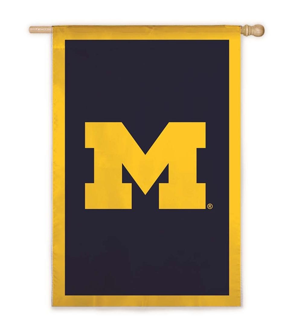 Plow &amp; Hearth Deck &amp; Patio Accents | Outdoor Living Double-Sided College Team Pride Applique House Flag - East Carolina Univ