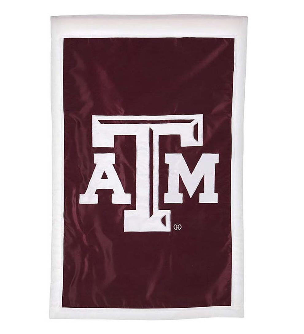 Plow &amp; Hearth Deck &amp; Patio Accents | Outdoor Living Double-Sided College Team Pride Applique House Flag - East Carolina Univ