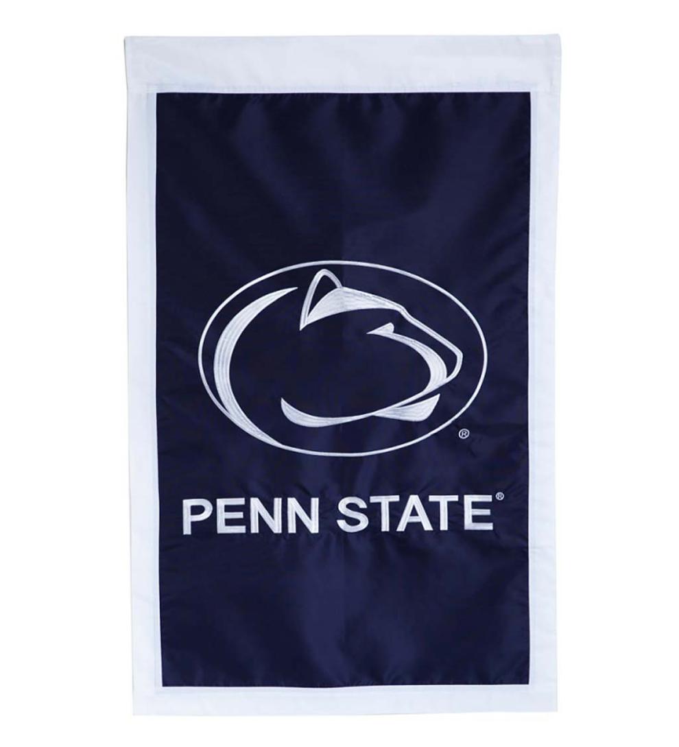 Plow &amp; Hearth Deck &amp; Patio Accents | Outdoor Living Double-Sided College Team Pride Applique House Flag - East Carolina Univ