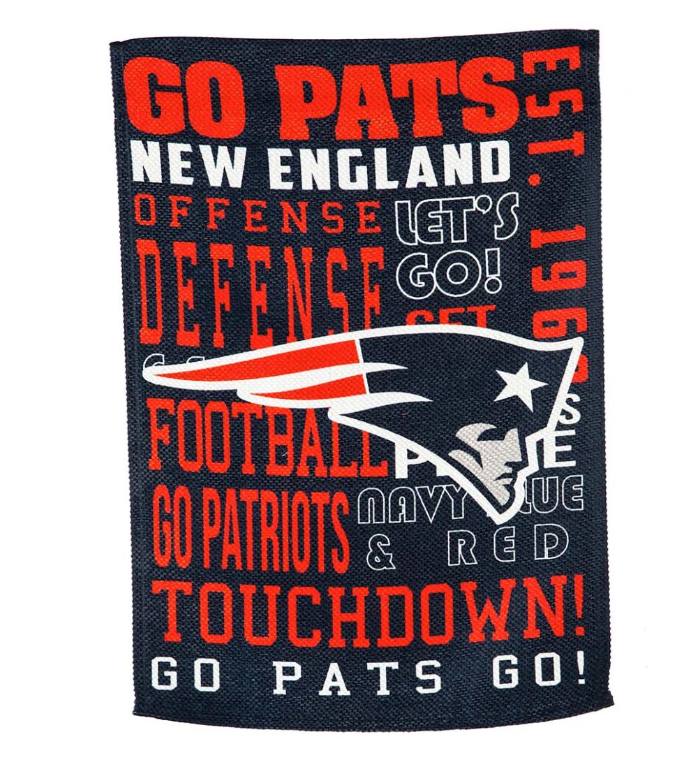 Plow &amp; Hearth Deck &amp; Patio Accents | Outdoor Living Double-Sided Fan Rules Nfl Team Pride Sueded House Flag - Carolina Panthers