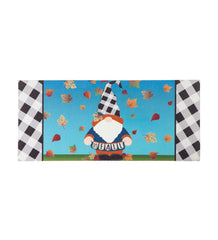 Plow &amp; Hearth Deck &amp; Patio Accents | Outdoor Living Fall Gnome Sassafras Switch Mat