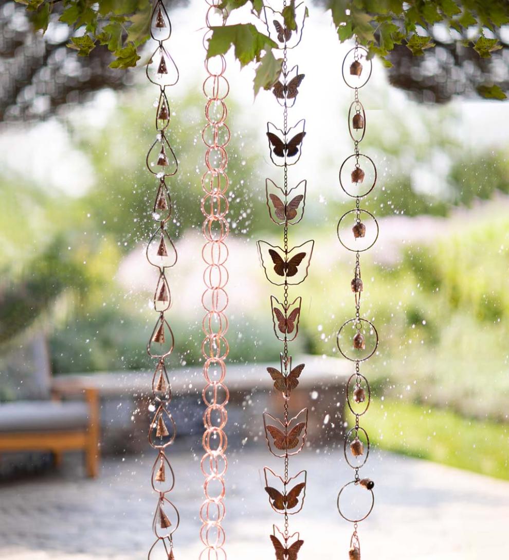 Plow &amp; Hearth Deck &amp; Patio Accents | Outdoor Living Link Rain Chain