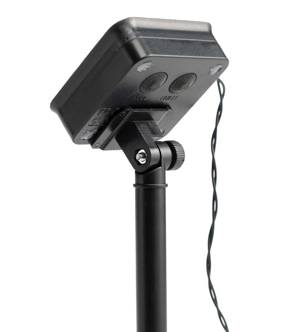 Plow &amp; Hearth Deck &amp; Patio Accents | Outdoor Living Multi-Function Solar Ball String Lights With 50 Warm White Leds