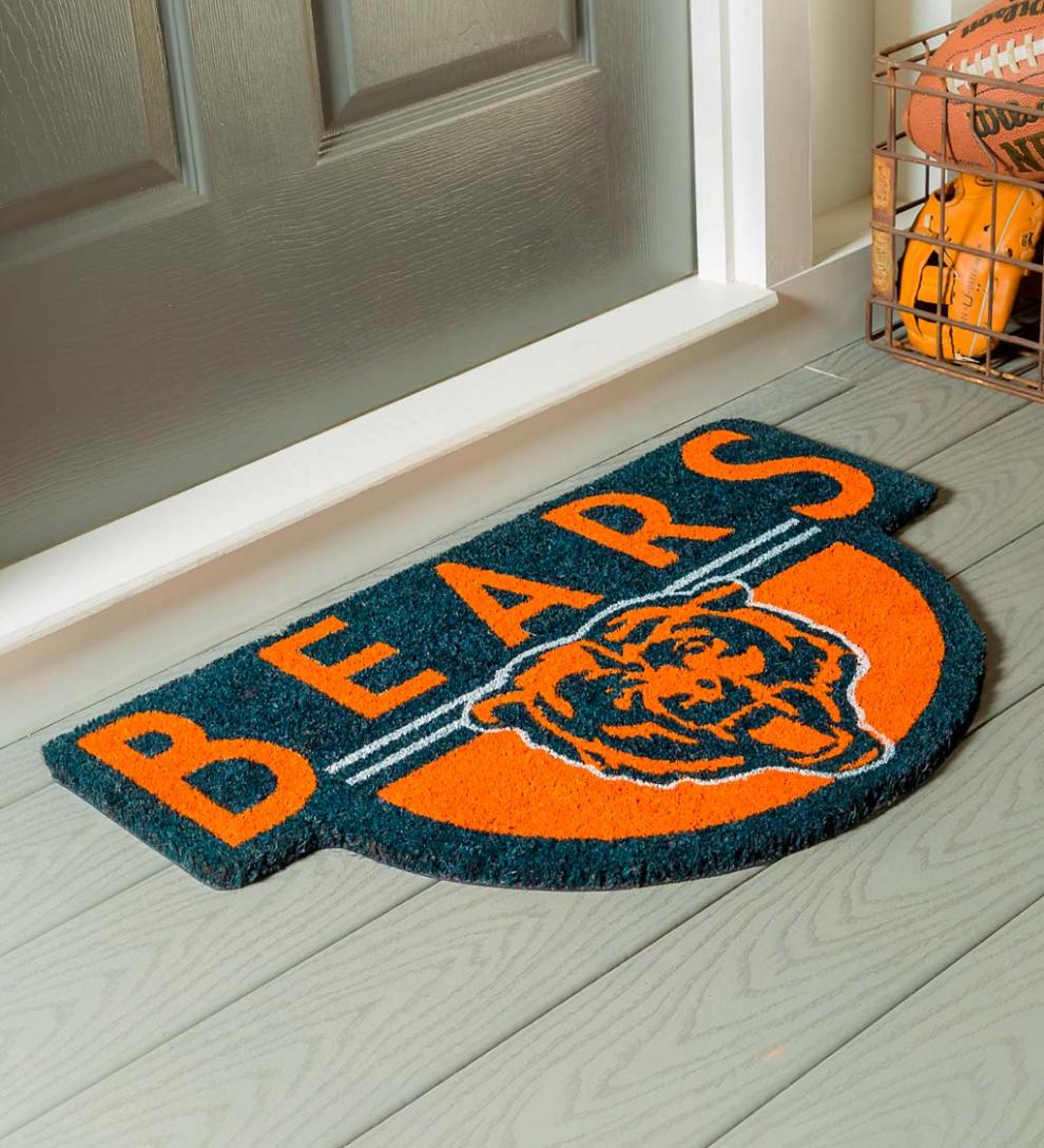 Plow &amp; Hearth Deck &amp; Patio Accents | Outdoor Living Nfl Shaped Coir Door Mat - San Francisco 49S