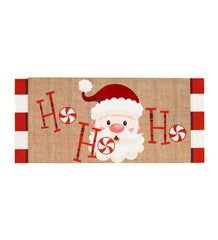 Plow &amp; Hearth Deck &amp; Patio Accents | Outdoor Living Santa Ho Ho Ho Sassafras Switch Mat