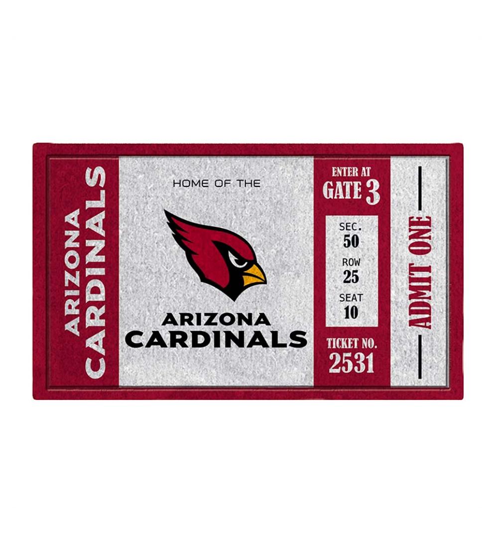 Plow &amp; Hearth Deck &amp; Patio Accents | Outdoor Living Team Turf Mat - Blackhawks