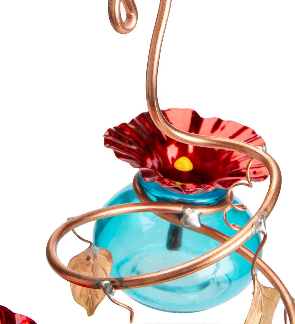 Plow &amp; Hearth Deck &amp; Patio Accents | Outdoor Living Vinester Multi Hummingbird Feeder