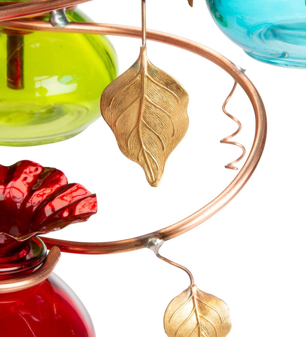 Plow &amp; Hearth Deck &amp; Patio Accents | Outdoor Living Vinester Multi Hummingbird Feeder