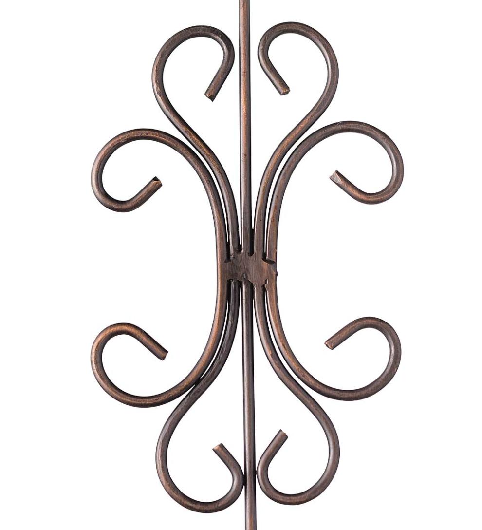 Plow &amp; Hearth Deck Planters | Outdoor Living Authentic Mexican Talavera Hanging Planter - Black