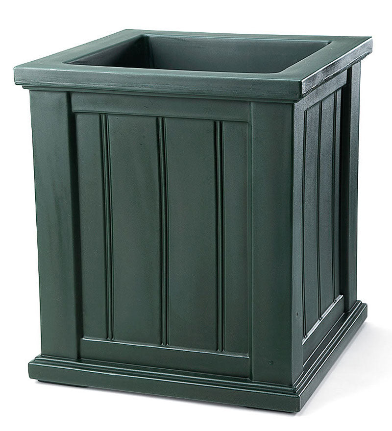 Plow &amp; Hearth Deck Planters | Outdoor Living Lexington Self-Watering Planters