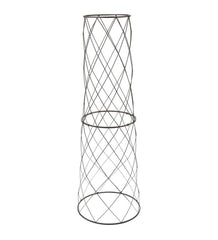 Plow &amp; Hearth Deck Planters | Outdoor Living Metal Planter/Pot Trellis