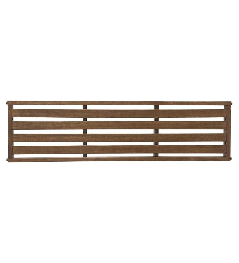 Plow &amp; Hearth Deck Planters | Outdoor Living Outdoor Eucalyptus Configurable Privacy Screen Trellises, Planter/Seat And Bench