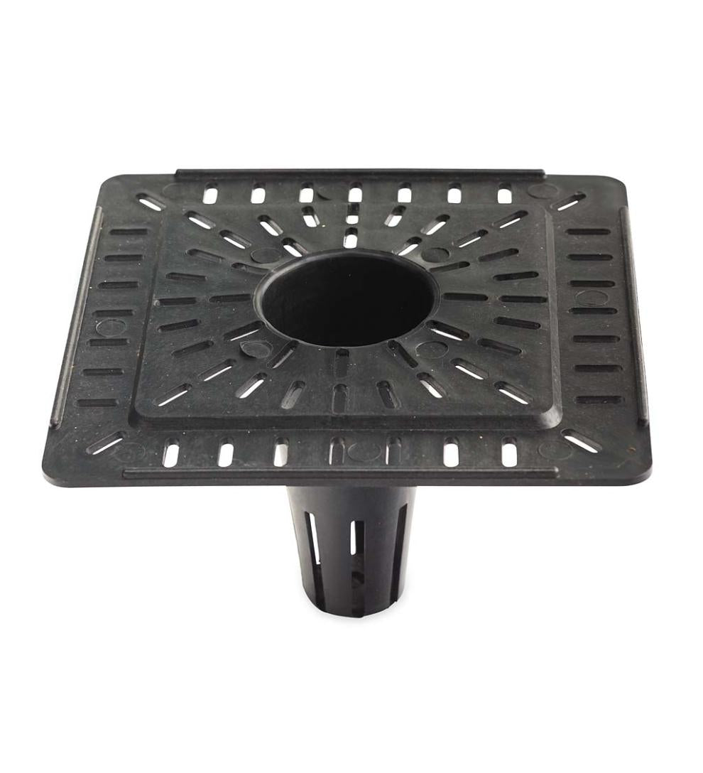 Plow &amp; Hearth Deck Planters | Outdoor Living Sussex Frost-Proof Resin Planters In Three Sizes