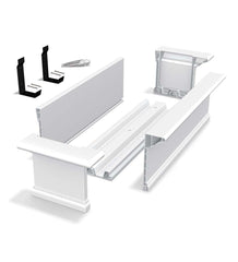 Plow &amp; Hearth Deck Planters | Outdoor Living Yorkshire Self-Watering Window Boxes