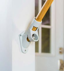 Plow &amp; Hearth Decorative Garden Accents | Yard &amp; Garden 2-Position Cast Iron House Flag Bracket - Black