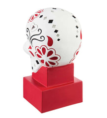 Plow &amp; Hearth Decorative Garden Accents | Yard &amp; Garden Atlanta Falcons Sugar Skull Statue