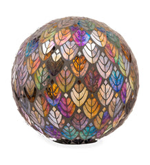 Plow &amp; Hearth Decorative Garden Accents | Yard &amp; Garden Baroque Splendor Glass Mosaic Gazing Ball