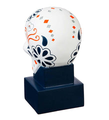 Plow &amp; Hearth Decorative Garden Accents | Yard &amp; Garden Denver Broncos Sugar Skull Statue