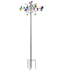 Plow &amp; Hearth Decorative Garden Accents | Yard &amp; Garden Horizontal Cups Wind Spinner