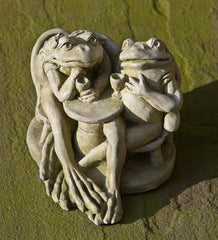 Plow &amp; Hearth Decorative Garden Accents | Yard &amp; Garden Made In America Cast Stone Wine Time