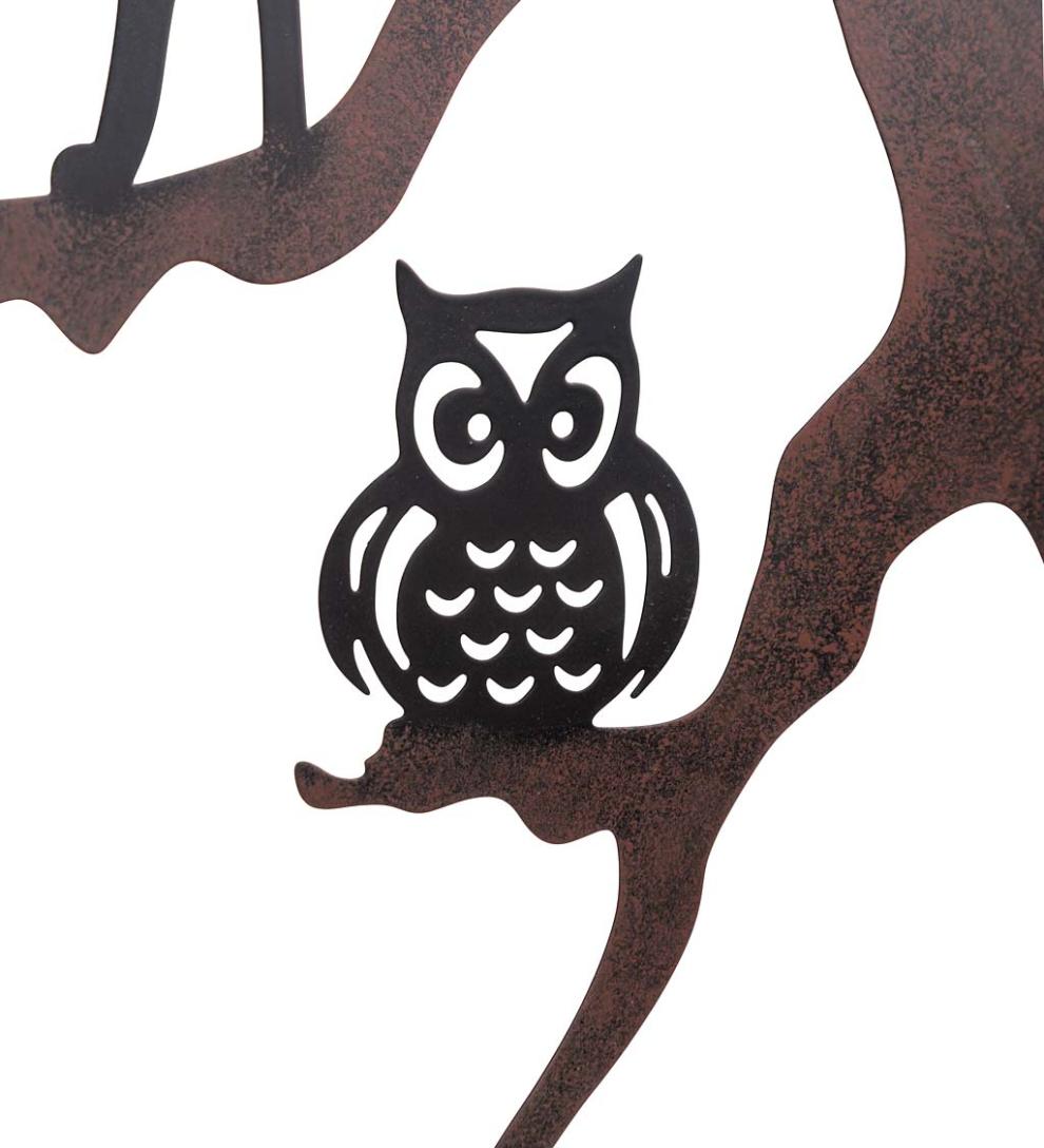 Plow &amp; Hearth Decorative Garden Accents | Yard &amp; Garden Metal Halloween Trellises In Witch And Haunted House Designs - Haunted House