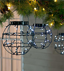 Plow &amp; Hearth Decorative Garden Accents | Yard &amp; Garden Mini Solar Lanterns, Set Of 3