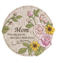 Plow &amp; Hearth Decorative Garden Accents | Yard &amp; Garden Not A Day Goes By Mother Memorial Garden Stone