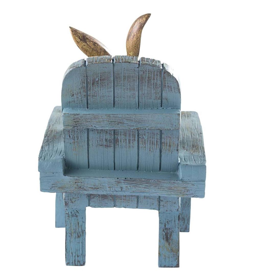 Plow &amp; Hearth Decorative Garden Accents | Yard &amp; Garden Reading Rabbit Garden Statue