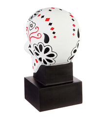 Plow &amp; Hearth Decorative Garden Accents | Yard &amp; Garden University Of Georgia Sugar Skull Statue