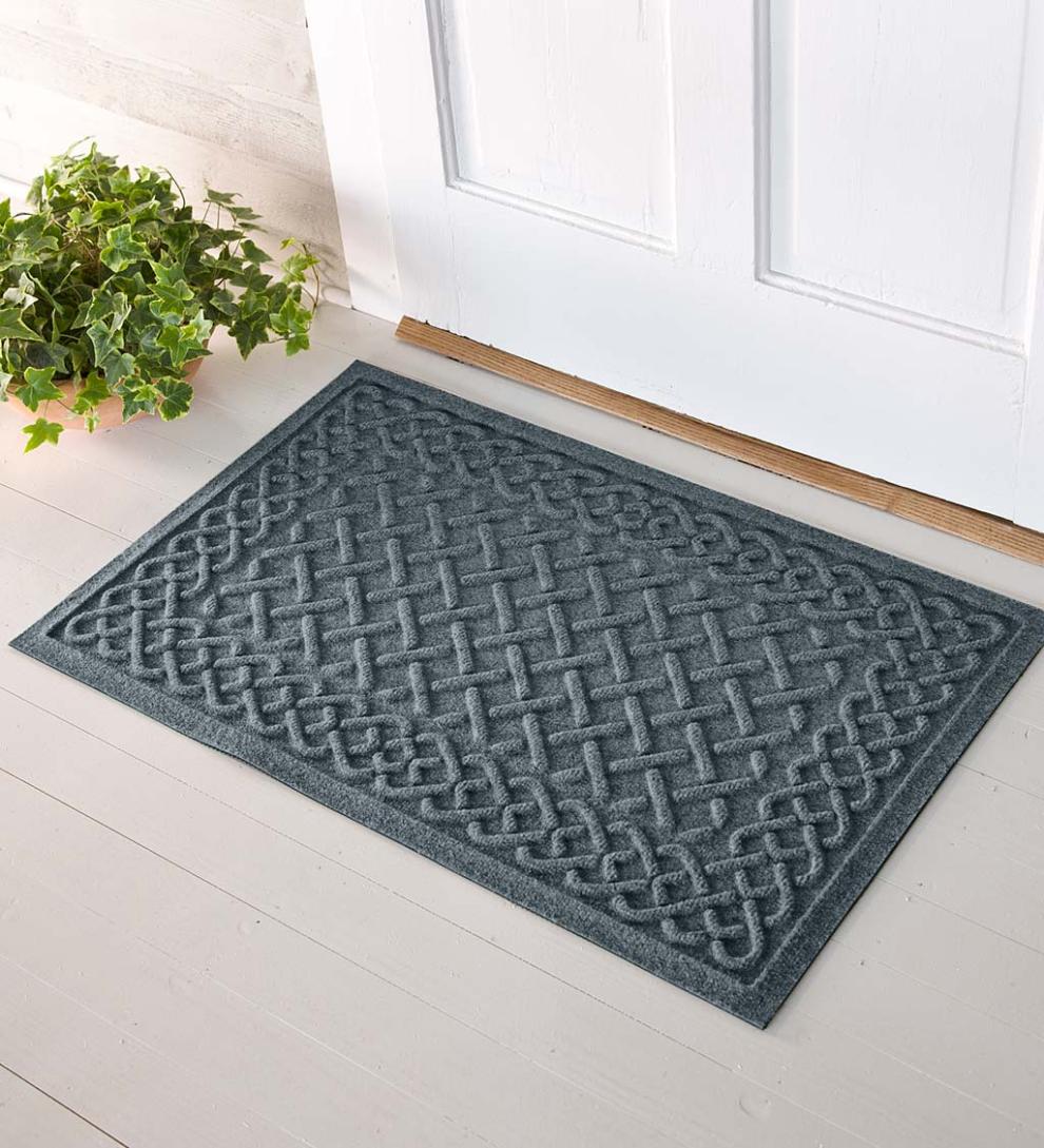 Plow &amp; Hearth Doormats &amp; Boot Trays | Outdoor Living Waterhog Cable Weave Doormat