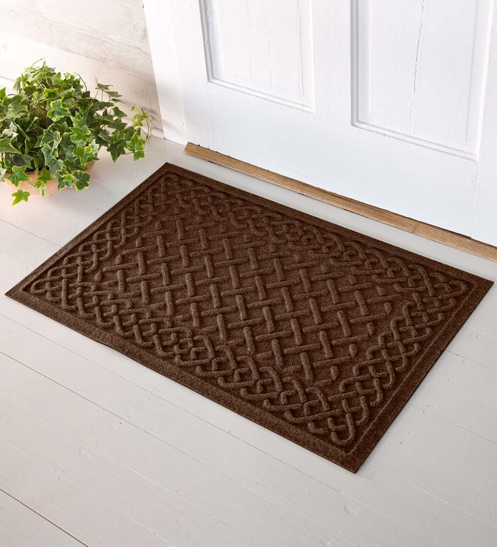 Plow &amp; Hearth Doormats &amp; Boot Trays | Outdoor Living Waterhog Cable Weave Doormat