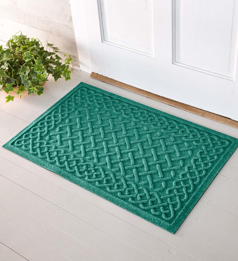 Plow &amp; Hearth Doormats &amp; Boot Trays | Outdoor Living Waterhog Cable Weave Doormat