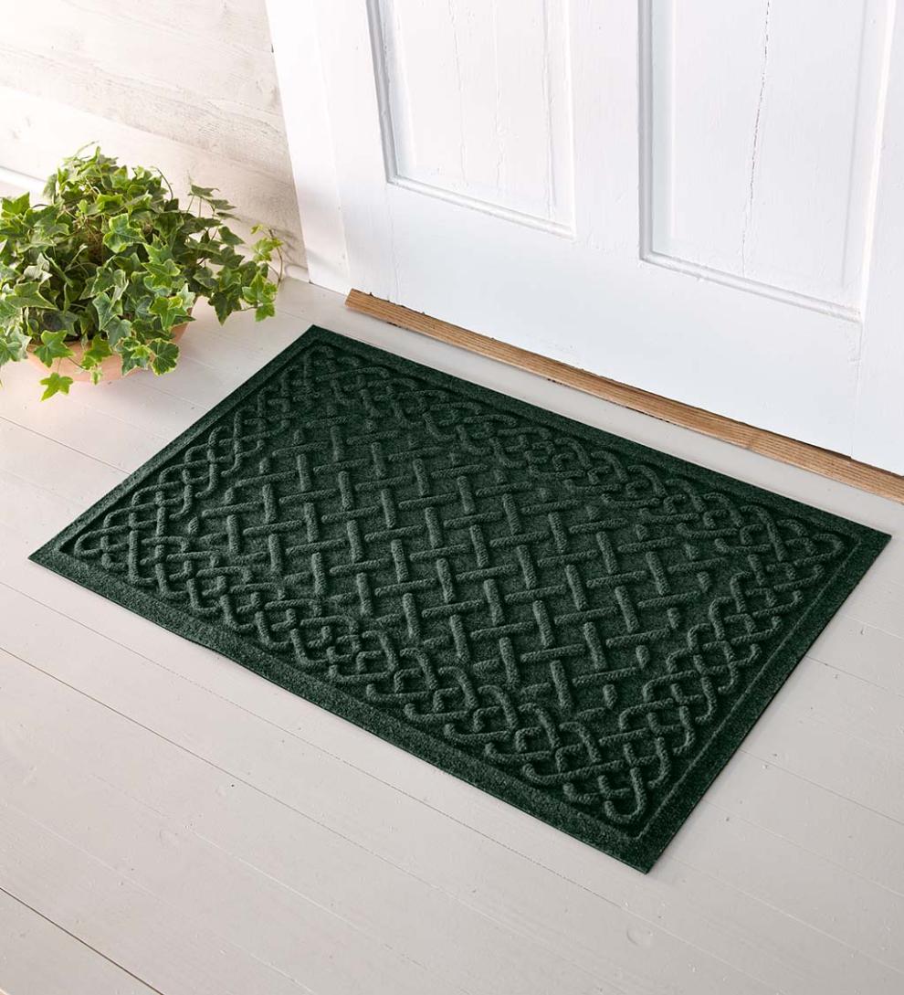 Plow &amp; Hearth Doormats &amp; Boot Trays | Outdoor Living Waterhog Cable Weave Doormat