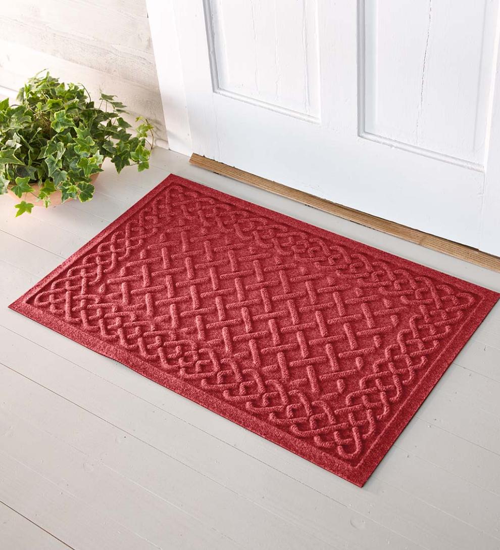 Plow &amp; Hearth Doormats &amp; Boot Trays | Outdoor Living Waterhog Cable Weave Doormat