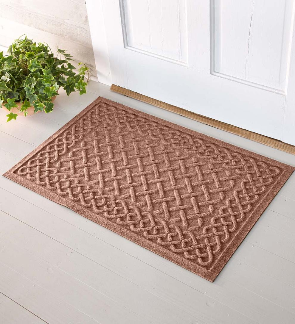 Plow &amp; Hearth Doormats &amp; Boot Trays | Outdoor Living Waterhog Cable Weave Doormat