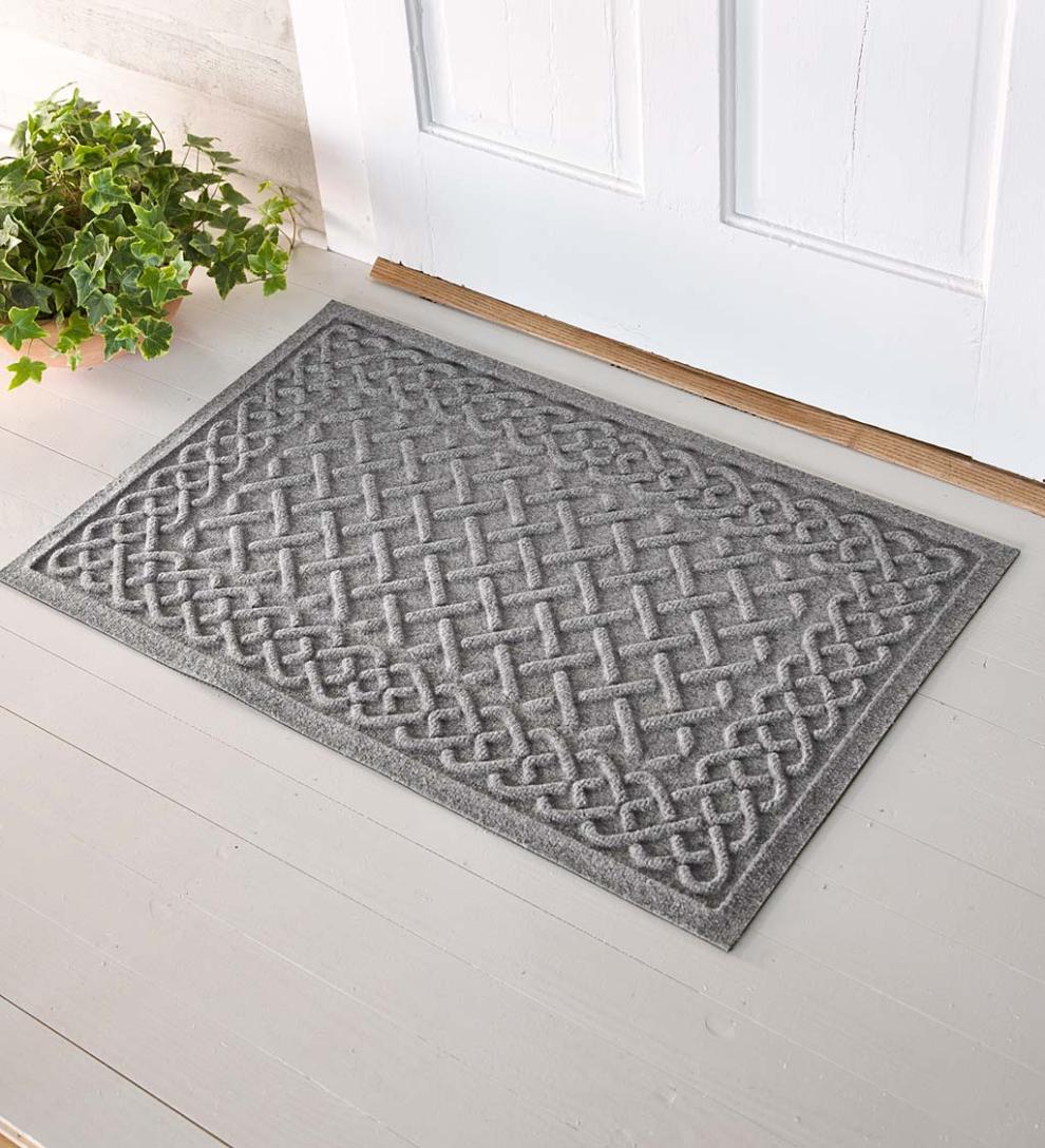 Plow &amp; Hearth Doormats &amp; Boot Trays | Outdoor Living Waterhog Cable Weave Doormat