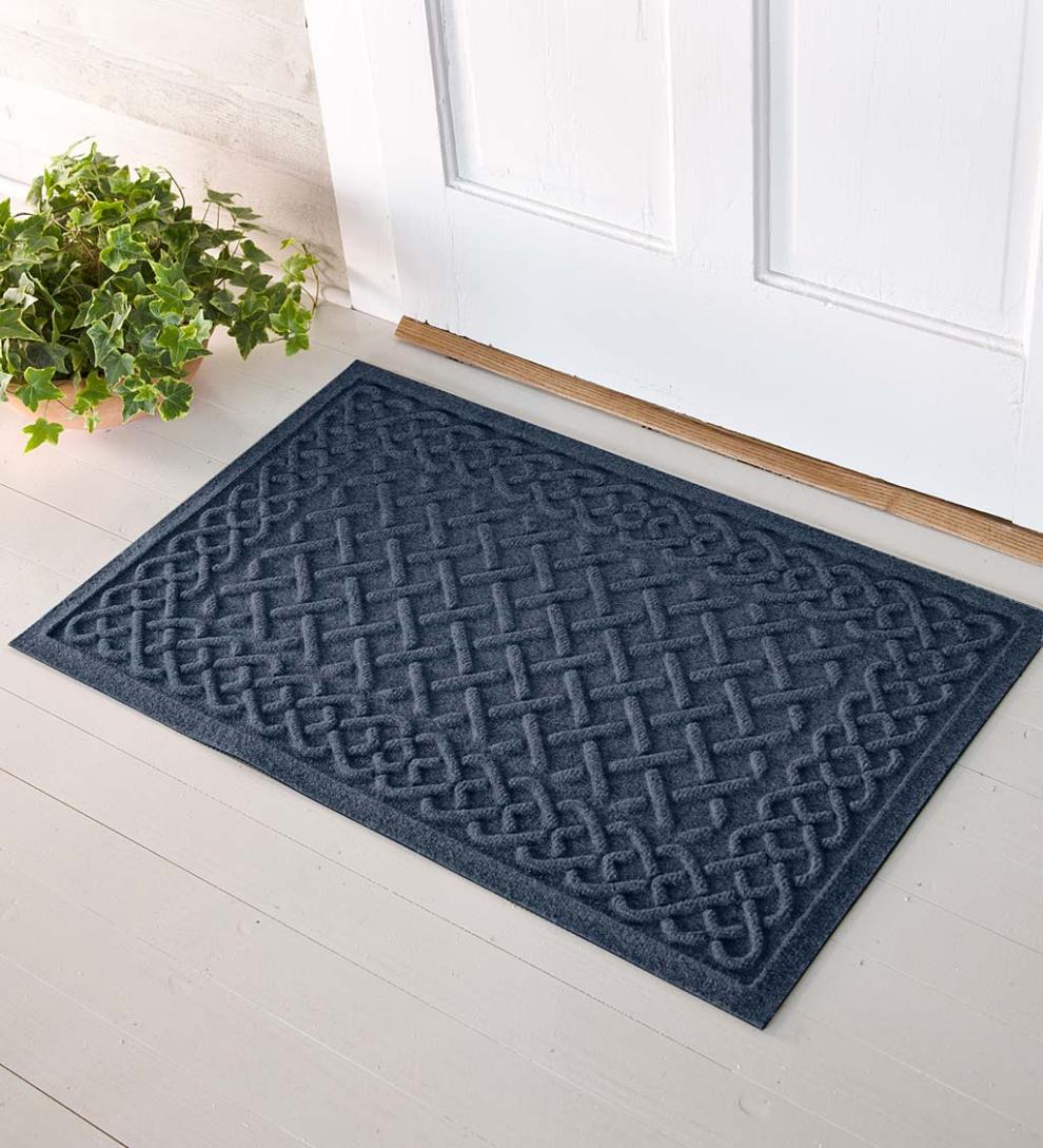 Plow &amp; Hearth Doormats &amp; Boot Trays | Outdoor Living Waterhog Cable Weave Doormat