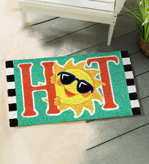 Plow &amp; Hearth Doormats | Indoor Living Hot Sun Coir Door Mat