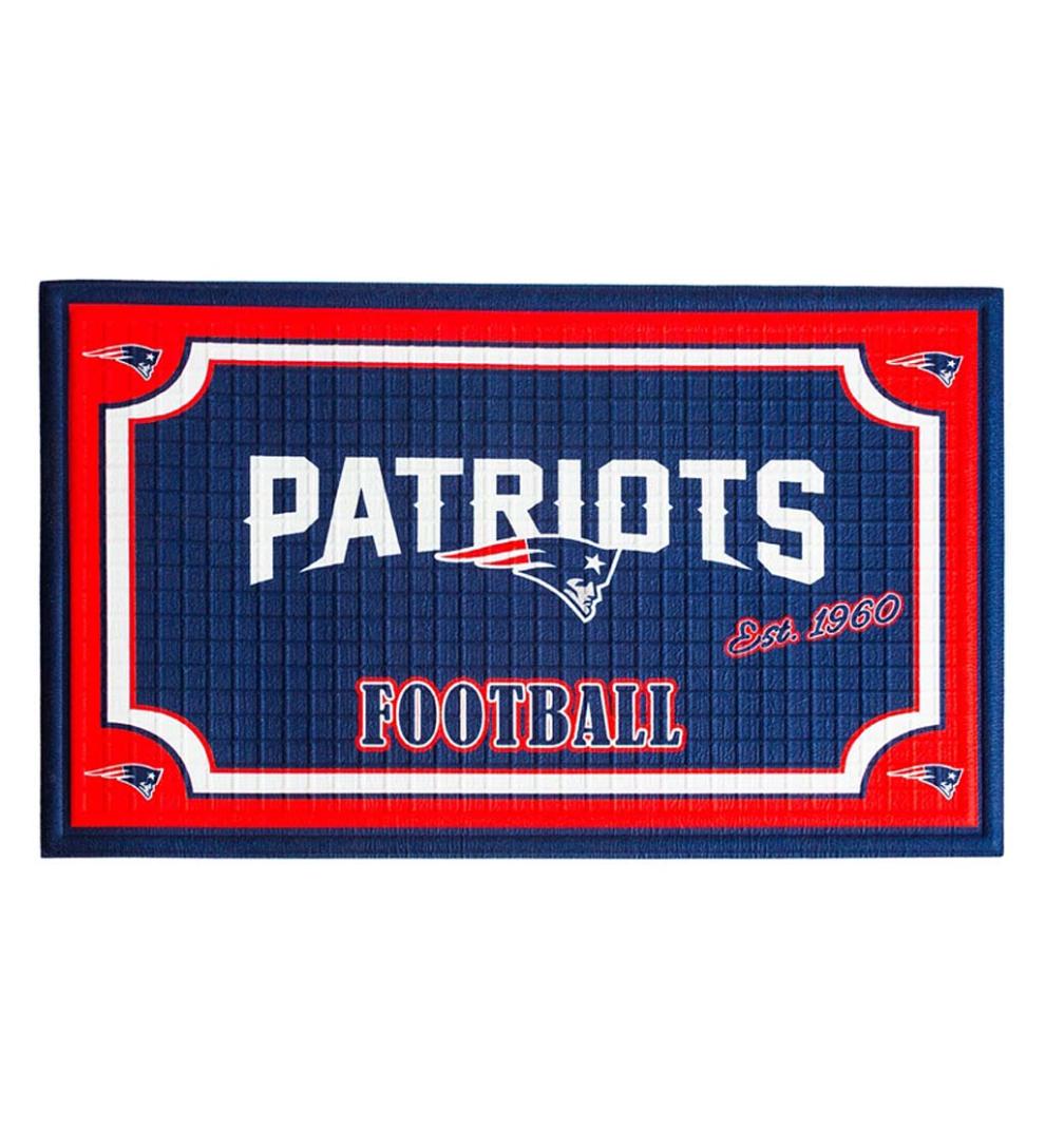 Plow &amp; Hearth Doormats | Indoor Living Indoor/Outdoor Nfl Team Pride Embossed Doormat - Denver Broncos