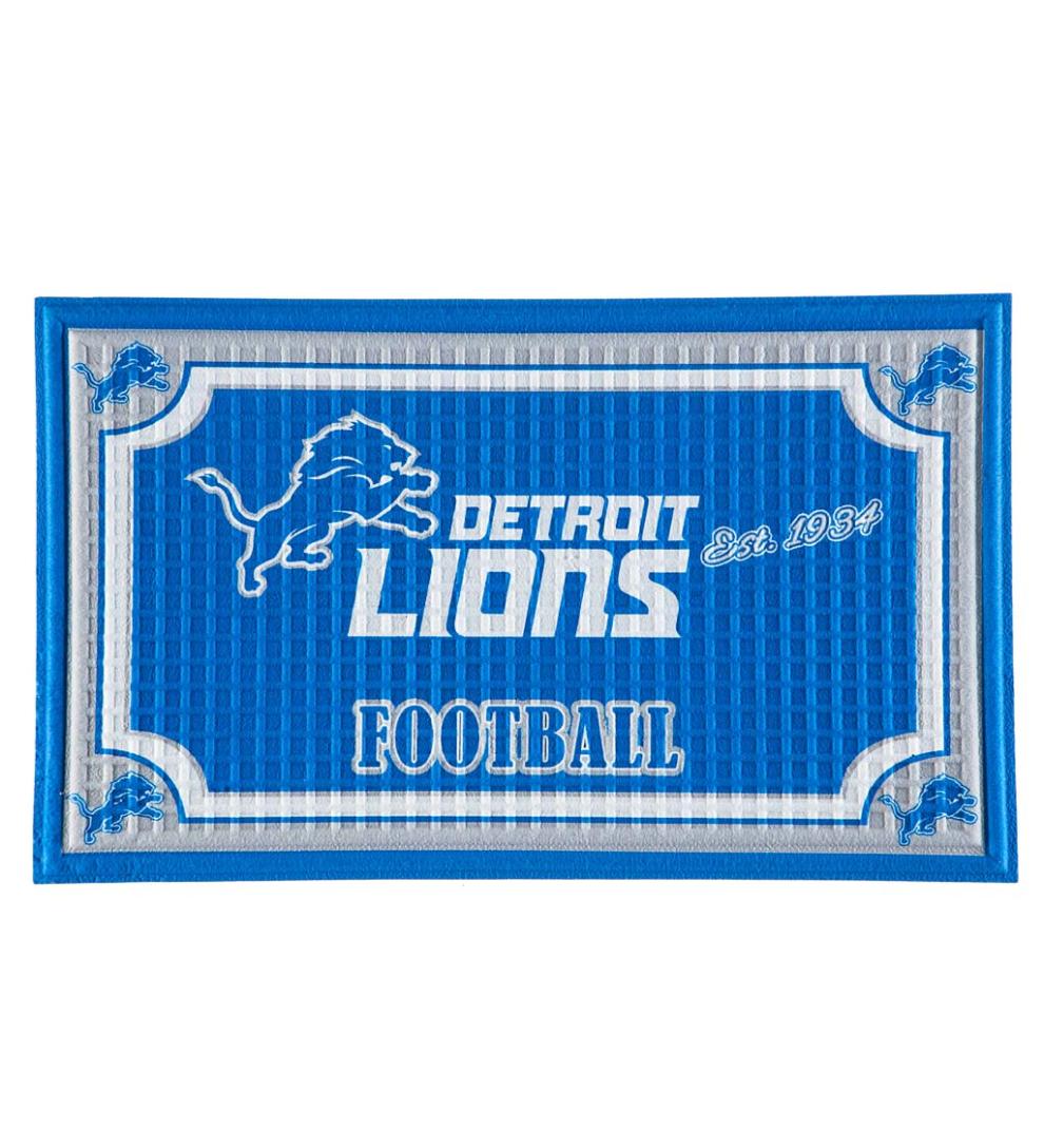 Plow &amp; Hearth Doormats | Indoor Living Indoor/Outdoor Nfl Team Pride Embossed Doormat - Denver Broncos