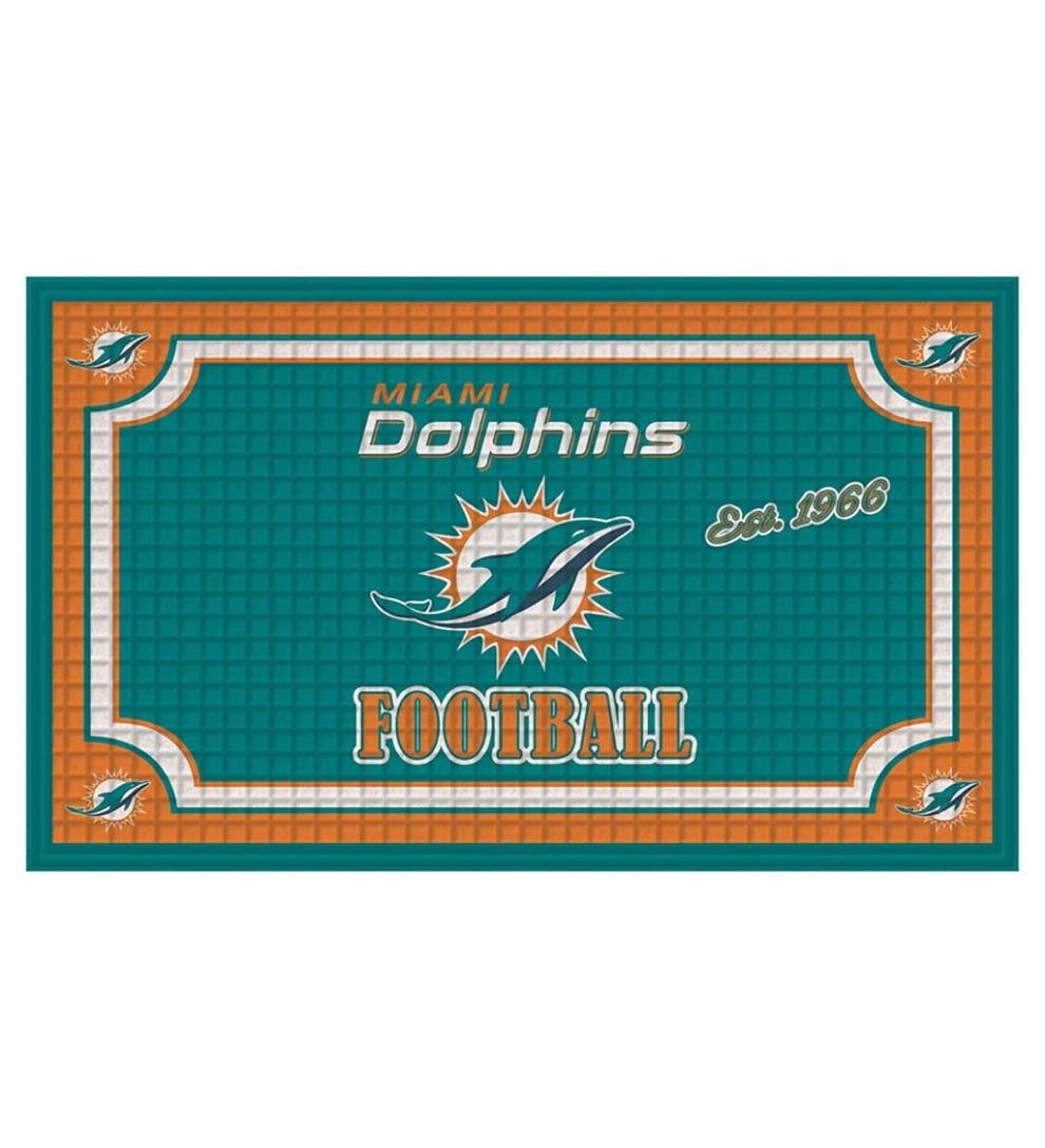 Plow &amp; Hearth Doormats | Indoor Living Indoor/Outdoor Nfl Team Pride Embossed Doormat - Denver Broncos